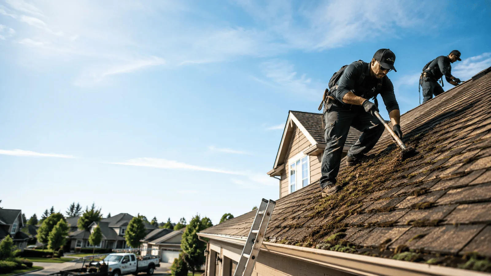 Roof Moss Removal in Thermal, CA near me